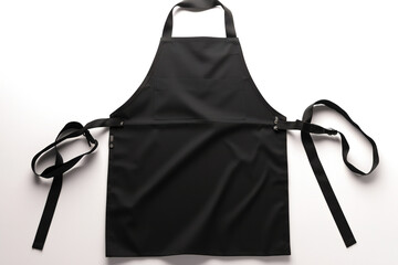 black apron mockup