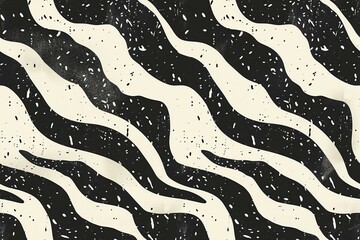 Abstract minimal stripes, a zebra pattern