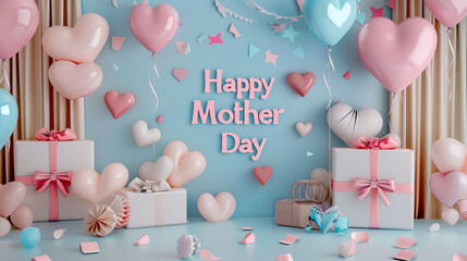 Happy Mother's Day - obrazy, fototapety, plakaty
