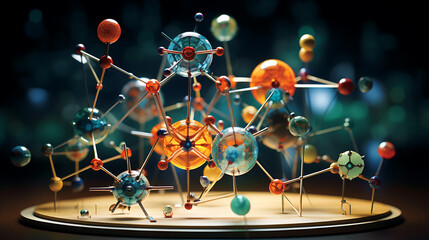 3d rendered illustration of dna molecule