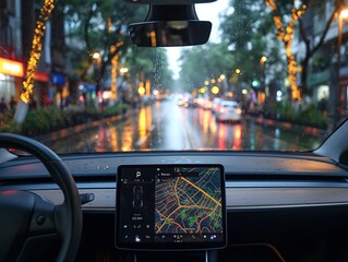 Use of self-driving cars with voice assistant, Autonomous driving vehicle