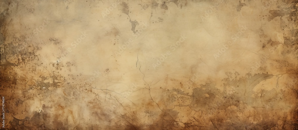 Poster old wall with a distressed and weathered texture, set against a background that is fading in color