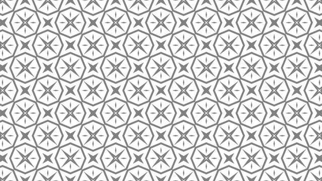 a seamless pattern with black and white circles on a white background.