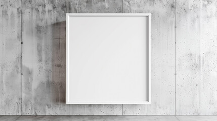 white empty frame for posters