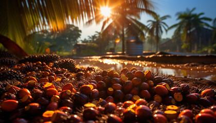oil palm production