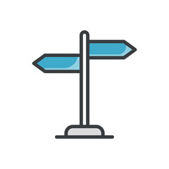 Direction vector icon