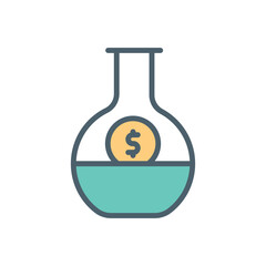 Finance Research vector icon