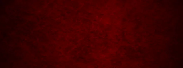 Foto op Plexiglas Red grunge abstract background. Dust and scratches on a red background. Distressed Rough Black cracked wall slate texture wall grunge backdrop rough background. © Alibuss