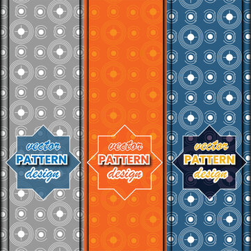 illustration of a pattern with a label