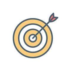 Target vector icon