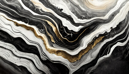 White and black marble textured background - obrazy, fototapety, plakaty