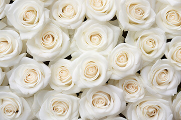 Obraz na płótnie Canvas white roses background