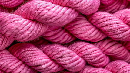 pink wool