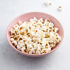 Traditional salted popcorn