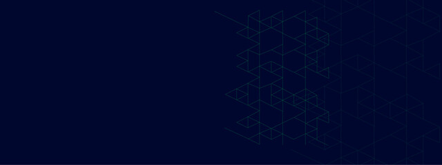 Vector illustration of hexagons pattern. Creative idea of modern design with abstract geometric background.