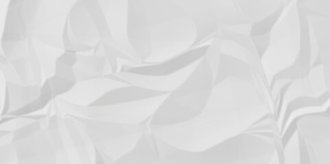 White wrinkly backdrop paper background. panorama grunge wrinkly paper texture background, crumpled pattern texture. paper crumpled texture. white fabric crushed textured crumpled.