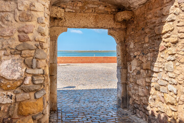 Gate of Porta Nova. Faro, Algarve, Portugal
