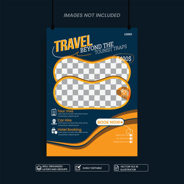 TRAVEL AGENCY FLYER DESIGN