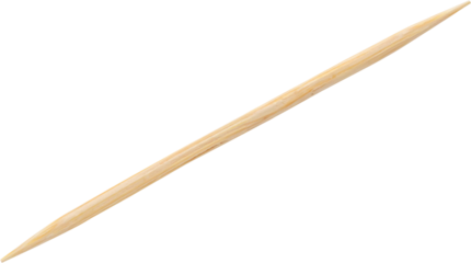 Wooden toothpicks isolated on white background