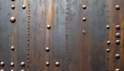 Industrial-Grungy-Metal-Texture-With-Rivets-And-S-