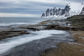 Devil's Teeth in Senja, Northern Norway