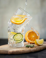 Refreshing water