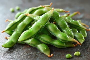 edamame in the table kitchen professional advertising food photography