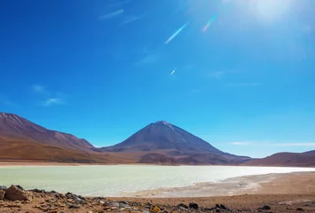Deurstickers Lake in Bolivia © Galyna Andrushko