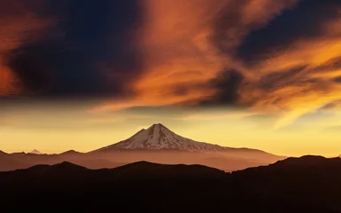 Fotobehang Volcano in Chile © Galyna Andrushko