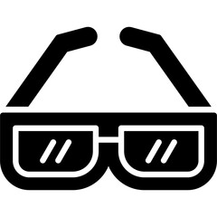 3d Glasses Icon