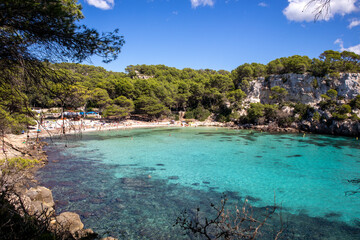 Secluded beach in Majorca 