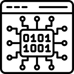 Binary Code Icon