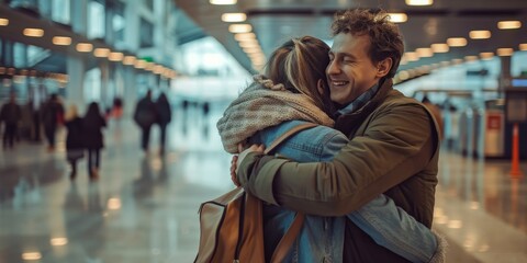 heartwarming reunion at the arrivals hall