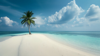Turquoise Tranquility: Deserted Shore