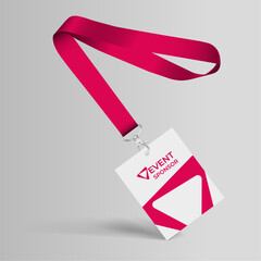 Ribbon and badge. Template for the presentation of your design. Realistic vector illustration - 774879433