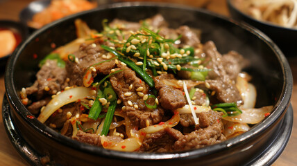 Fototapeta premium Bulgogi dish