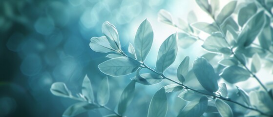 Fototapeta na wymiar Botanical Elegance: Layers of botanical minimalism create a serene and natural backdrop.