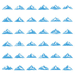 mountain iceberg icon 