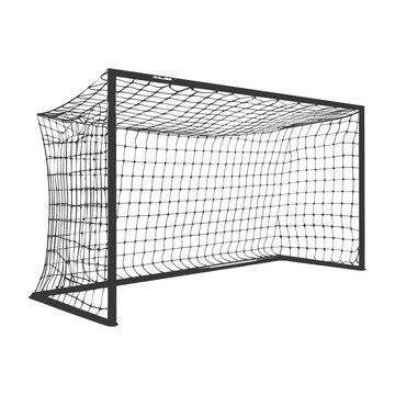 recommend clip art: silhouette ground soccer goal sport black color only