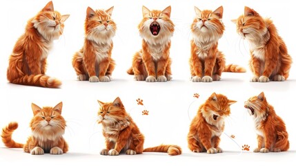 Feline Expressions: A Study of Emotions from Various Perspectives