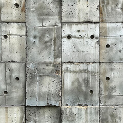 Infinite pattern of concrete for textures