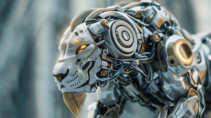 robot lion 