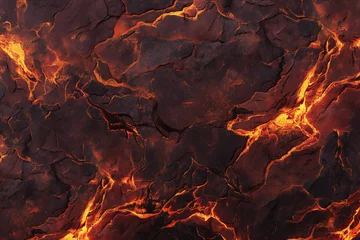 Tuinposter Bordeaux magma and lava texture