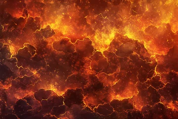 Rolgordijnen magma and lava texture © Sandu