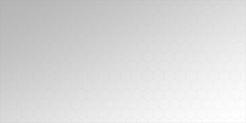 Vector illustration of grey hexagons on a gray background. Blank for the design. 