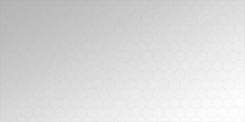 Vector illustration of grey hexagons on a gray background. Blank for the design. 