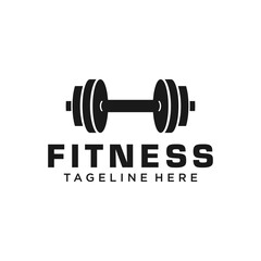 Fitness Logo Vector , Gym Fitness Symbol Logo , Workout , Healthy and Weight