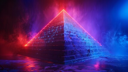 Legionary Legacy: Graffiti-Covered Pyramid Photo