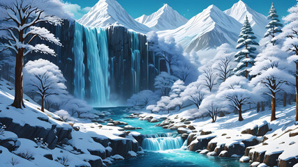 Mountains, Rivers, Trees, Moonlight, Sunsets, and Fields of Green