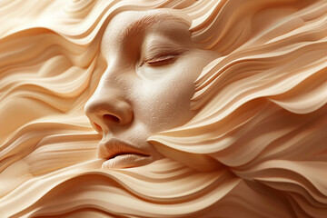 close up portrait of a face